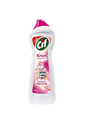3 ADET  Cif Krem 750 ml Frezya ve Müge Çiçeği