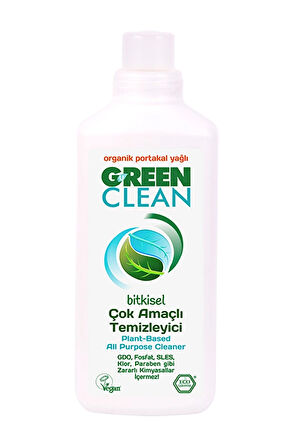 3 ADET  Green Clean Bitkisel Çok Amaçlı Temizleyici 1000 ml