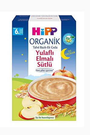 3 ADET  Hipp Organik İyi Geceler Yulaflı Elmalı 250 g