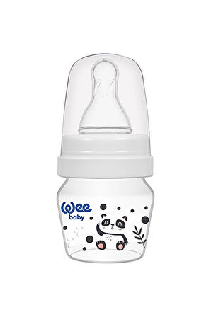 3 ADET  Wee Baby Mini PP Alıştırma Bardağı Seti 30 ml - MAVİ