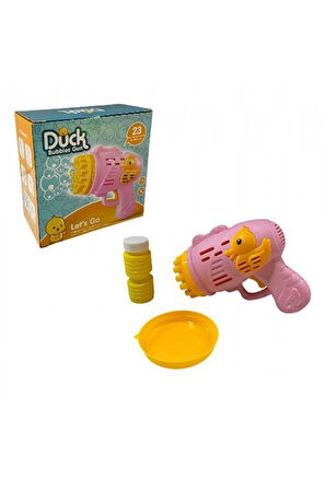 3 ADET  Ördek Pilli Köpük Tabanca (Pembe)