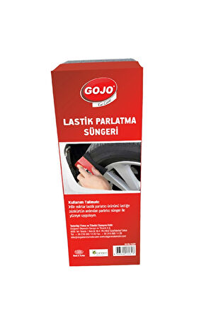 3 ADET  Gojo Lastik Parlatma Süngeri