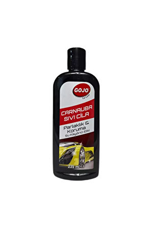 3 ADET  Gojo Carnauba Sıvı Cila 235 Ml