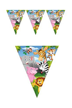 3 ADET  Safari İyiki Doğdun Set