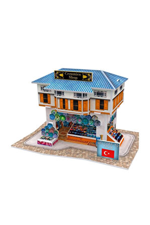 3 ADET  Türk Seramik Mağazası 3D Puzzle