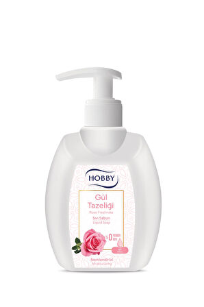 3 ADET  Hobby Gül Tazeliği Sıvı Sabun 300 ml