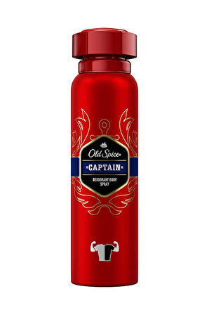 3 ADET  Old Spice Captain Deodorant 150 ml