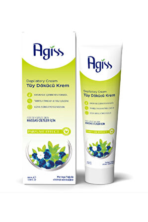 3 ADET  Agiss Tüy Dökücü Krem 100ml Hassas Ciltler