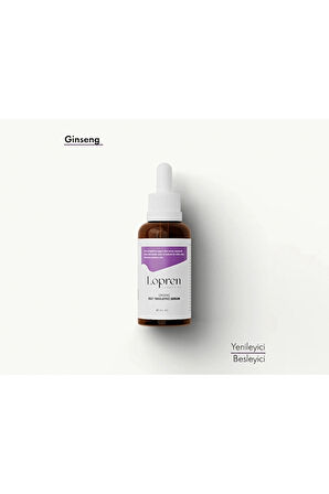 3 ADET  Lopren Ginseng Serum Cilt Yenileyici Ve Tazeleyici 30 ml