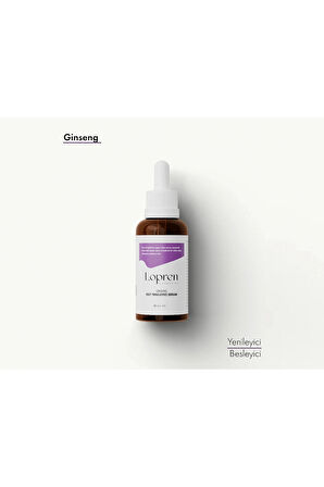 3 ADET  Lopren Ginseng Serum Cilt Yenileyici Ve Tazeleyici 30 ml