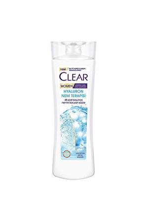 3 ADET  Clear Women Şampuan Hyaluron Nemlendirici Terapi 350 ml