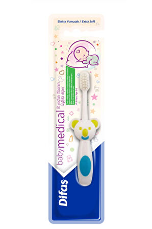 3 ADET  Difaş Babymed Bebek Diş Fırçası 0-3 Yaş