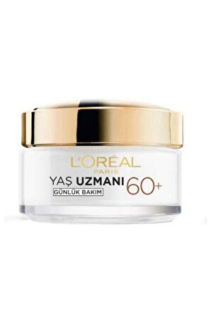 3 ADET  Loreal Nemlendirici Krem 50 ml Yaş Uzmanı 60+