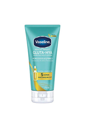 3 ADET  Vaseline Gluta-Hya Pürüzsüzleştirici Vücut Losyonu 170 ml