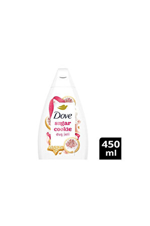 3 ADET  Dove Duş Jeli 450ml Sugar Cookie