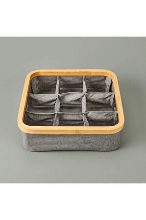 3 ADET  Arow 9 Bölmeli Katlanır Sepet