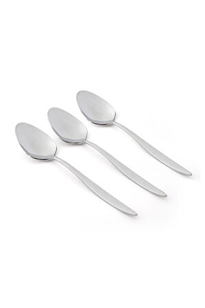 3 ADET  Aryıldız Elegant Vakumlu Tatlı Kaşığı 6'lı