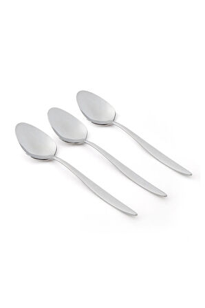 3 ADET  Aryıldız Elegant Vakumlu Tatlı Kaşığı 6'lı