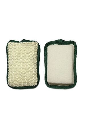 3 ADET  Nascita Spa Lif Duş Kesesi Kare Sisal