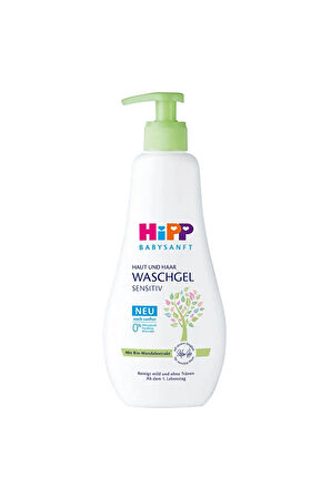 3 ADET  Hipp Babysanft Saç ve Vücut Jeli 400 ml