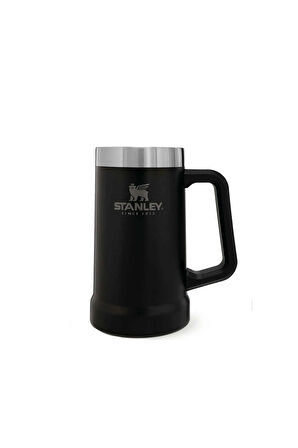 3 ADET  Stanley Adventure Vakumlu Termos Bardak Siyah 0,70 Litre