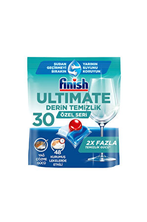 3 ADET  Finish Quantum Ultimate 30'lu