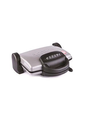 3 ADET  Arnica Ayvalık Stil GH26262 1750 W Tost Makinesi Siyah