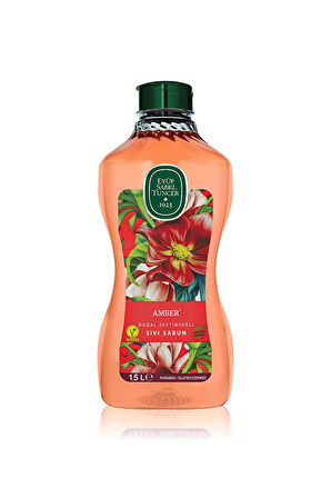 4 ADET   Eyüp Sabri Tuncer Sıvı Sabun Amber 1.5 lt