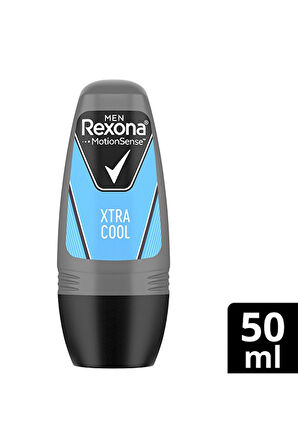 4 ADET   Rexona Roll-On Extra Cool Erkek 50 ml