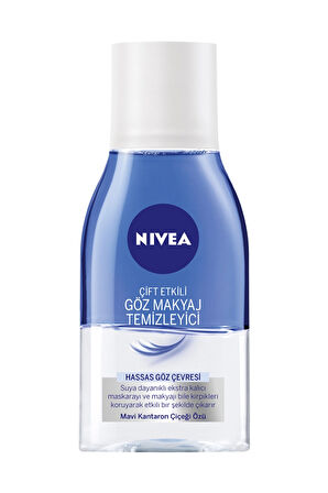 4 ADET   Nivea Göz Makyaj Temizleyici Çift Etkili Hassas 125 ml