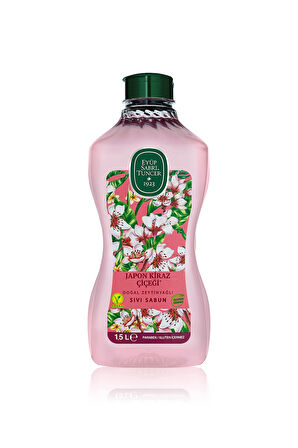 4 ADET   Eyüp Sabri Tuncer Sıvı Sabun Japon Kiraz Çiçeği 1500 ml