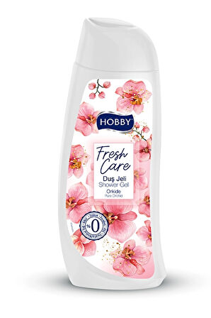 4 ADET   Hobby Duş Jeli 500 Ml Beyaz Orkide