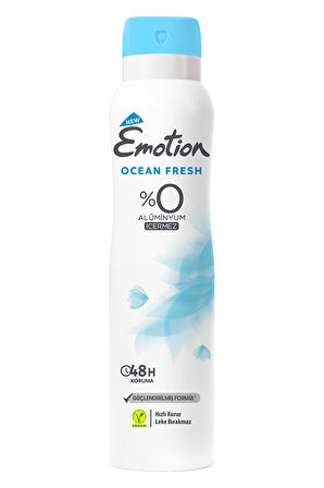 4 ADET   Emotion Deodorant Ocean Fresh 150 ml