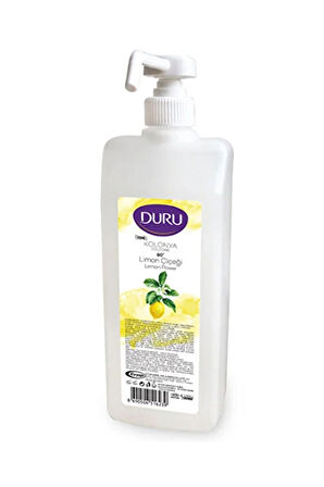 4 ADET   Duru Limon Kolonyası 750ml Pompalı