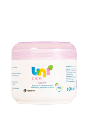 4 ADET   Uni Vazelin 100 ml