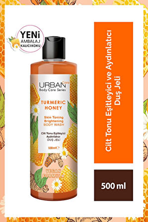 4 ADET   Urban Care Turmeric Honey Duş Jeli 500 ml