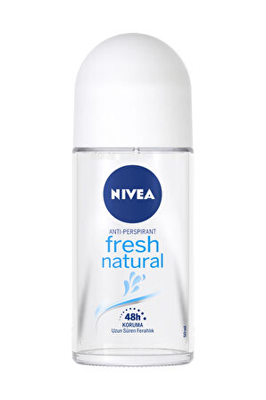 4 ADET   Nivea Roll-On Fresh Natural 50 ml