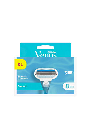 4 ADET   Gillette Venüs Yedek Bıçak Base 8'li