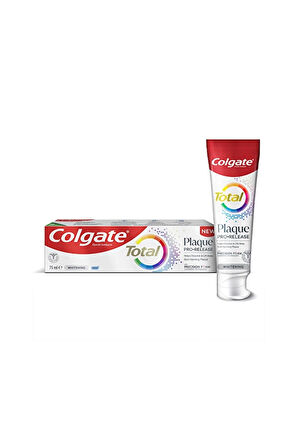 4 ADET   Colgate Diş Macunu Total Plaque Pro Release 75 ml
