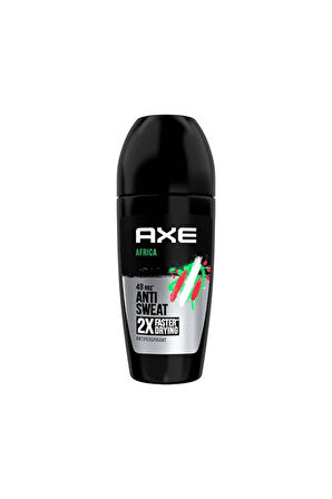 4 ADET   Axe Roll-On 50 ml Africa