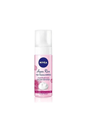 4 ADET   Nivea Yüz Yıkama Köpüğü Aqua Rose 150 ml