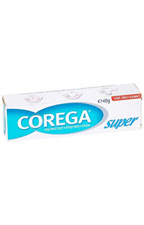 4 ADET   Corega Yapıştırıcı Krem Naneli 40 g