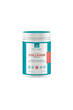 4 ADET   Naturagen Collagen Powder 300g Yeşil Elma Aromalı