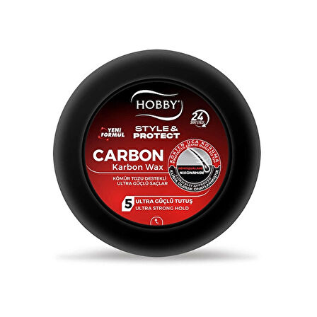 4 ADET   Hobby Wax Style&Protect Karbon 100ML