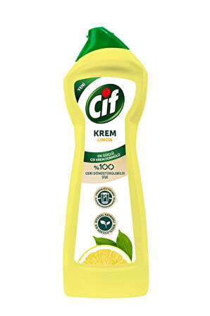 4 ADET   Cif Krem 750 ml Limonlu