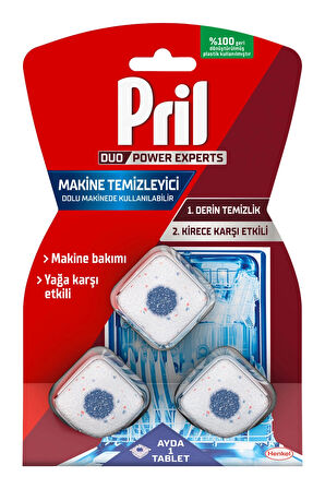 4 ADET   Pril Makina Temizleme Küpü