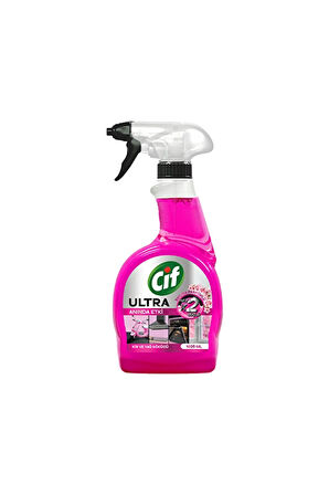 4 ADET   Cif Sprey Ultra Anında Etki 1025 ml Sakura