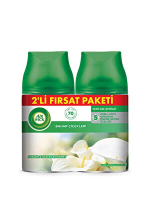4 ADET   Air Wick Fresh Bahar Çiçekleri 2'li