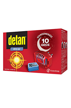 4 ADET   Detan Süper Mat Cihaz + 10 Yedek