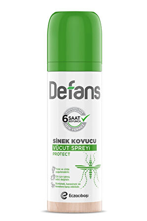 4 ADET   Detan Defans Protect Sinek Kovucu Vücut Spreyi 100 ml